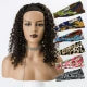 16Inch Grab-N-Go Headband Wigs 100% Deep Curly Virgin Human Hair Wigs