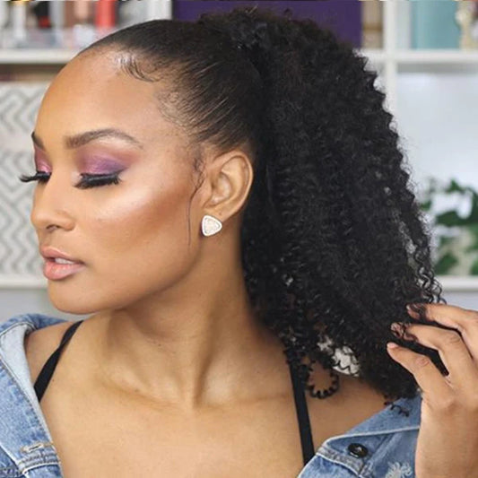 Ponytail-Afro Kinky